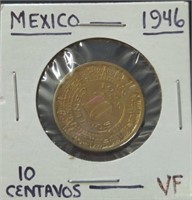 1946 Mexican coin