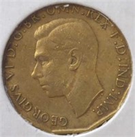 1937 3 pence foreign coin