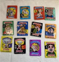 Lot Of 12 Sealed Garbage Pail Kid Card Packs