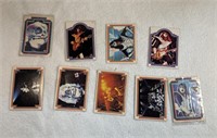 Lot Of 9 Aucoin 1978 Kiss Cards