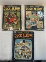 Lot Of 3 Vintage Dell Disney Duck Album Comics