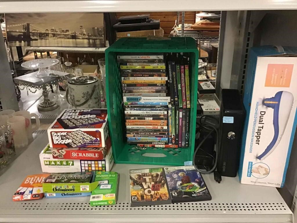 Xbox 360 (no HD), games, movies and more