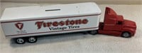 Vintage Ertl Firestone Tires Semi Bank
