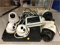 UNV CCTV camera and DVR set and more - untested
