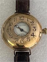 Vintage Waltham Demi Hunter Wrist Watch