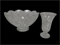 Marquis Waterford Crystal Bowl & Vase