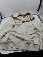Goodfellow tan white medium sweatshirt