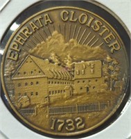 Ephrata cloister 1732 token