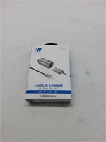 JW dual car charger