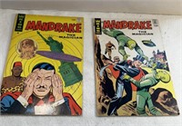 Lot Of 2 Vintage King Mandrake The Magician Comics