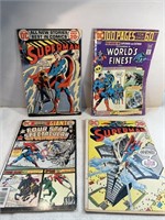 Lot Of 4 Vintage Superman Comics