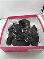 Just fab size 10 black heels