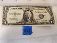 1957 Blue Seal $1 Bill