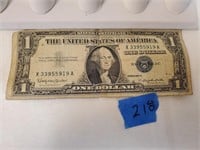1957 Blue Seal $1 bill
