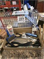 Pet lot incl. grooming & live trap 8" x 16" x 7"