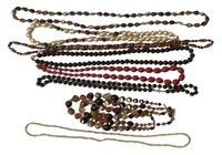 Vintage Necklace Lot - Mostly wood- 1 German