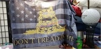Don't Tread On Me.  Appropriate Size 5 Ft By 35