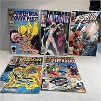 Lot Of 5 Vintage Marvel Comics