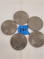 1971 Eisenhower Silver Dollars