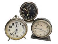 3 Westclox Big Ben Desk Clocks