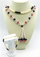 Vintage Beaded Necklaces and Bracelet