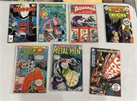 Lot Of 7 Vintage Dc Comic Books