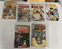 Lot Of 6 Vintage Marvel Comics