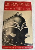 1939 Coronation Scot Train Ny World Fair