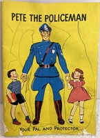 1954 Pete The Policeman Book