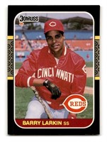 1987 Donruss Barry Larkin Rookie #492