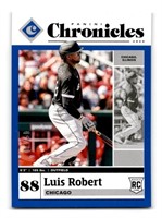 2020 Chronicles Blue Luis Robert Rookie Card #38