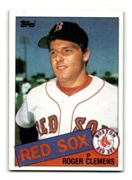 1985 Topps Roger Clemens Rookie Card #181