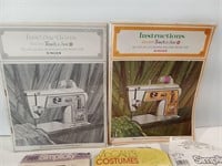 Three Patterns and Two Touch & Sew Books