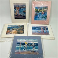 Beach Coastal Scene Pictures - Signed & Numbered