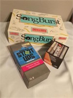 Song & Music Related Board & Card Games Lot
