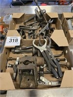 Pullers, oil wrenches, etc.