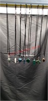 8 Polished Gem Stone Necklaces