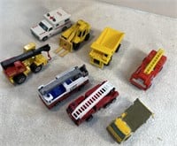 Lot Of 8 Vintage Matchbox And Hot Wheel Cars