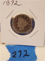 1892 Morgan 5 Cent Piece