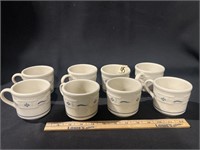 8 Longaberger mugs