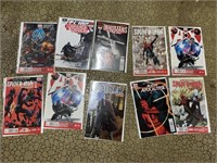 Lot Of 10 Newer Comic Books