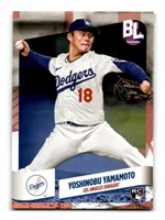 2024 Topps Big League Yoshinobu Yamamoto Rc #183