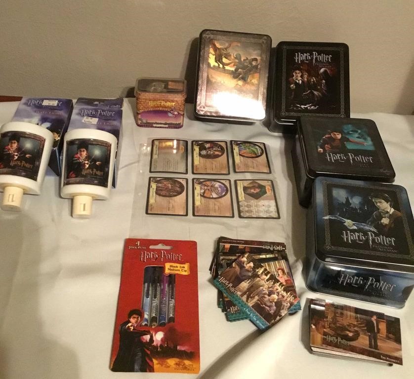 Harry Potter Nightlights , Trading Cards, Watch