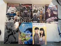 Lot Of 7 Newer Assorted Comic Books