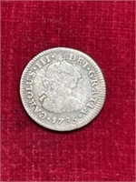 1785 Silver coin Mexico