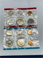 1972 uncirculated mint coin set