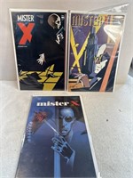 Lot Of 3 Vintage Mister X Comic Books