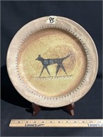 Native dog plate