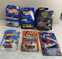 Lot Of 6 Brand New Hot Wheels/matchbox Cars