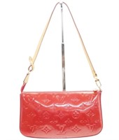 Louis Vuitton Red Pochette Handbag
